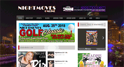 Desktop Screenshot of nightmovesonline.com