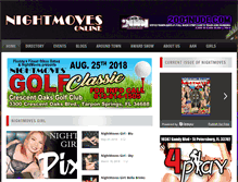 Tablet Screenshot of nightmovesonline.com